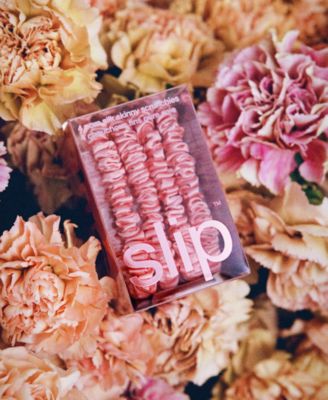 4-Pc. Pure Silk Back-to-Basics Skinny Scrunchies Set