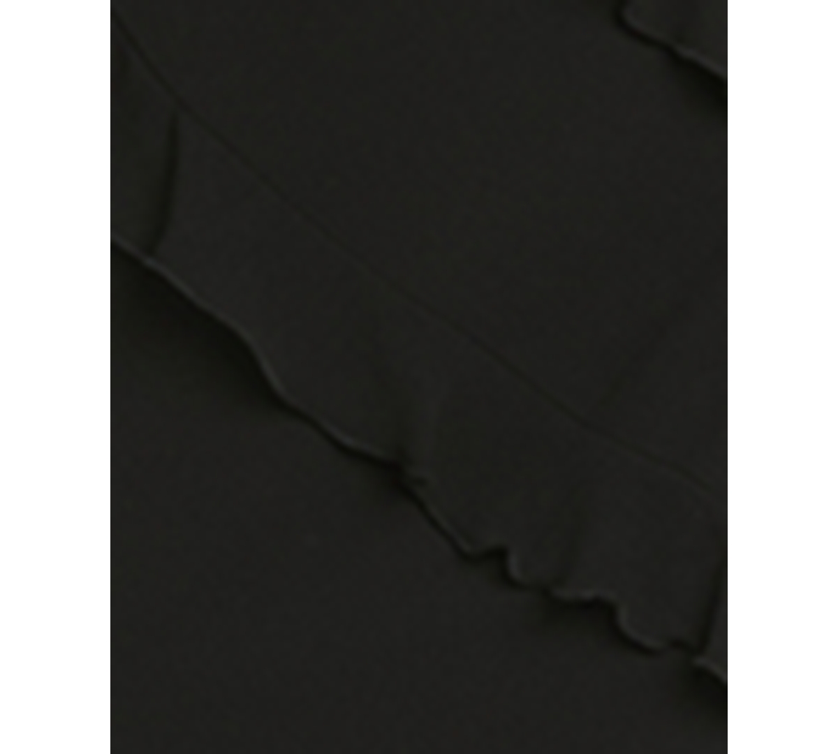 Morgan & Company Women's Tiered Ruffled Chiffon Gown In Black