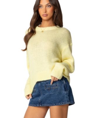 Womens Kyrah Oversized Knit Sweater