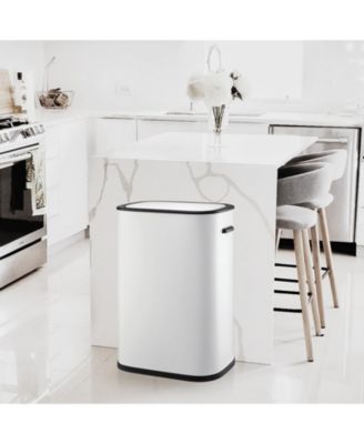 Automatic Trash Can with Lid,13 Gallon Smart Trash Can, 50L Motion Sensor Trash Can