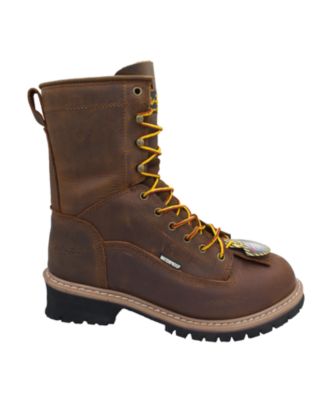 Men's 8" Composite Toe Waterproof Logger