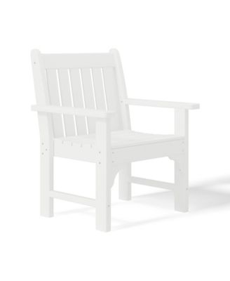 5-Piece HDPE Outdoor Patio Chair and Square Table Dining Set