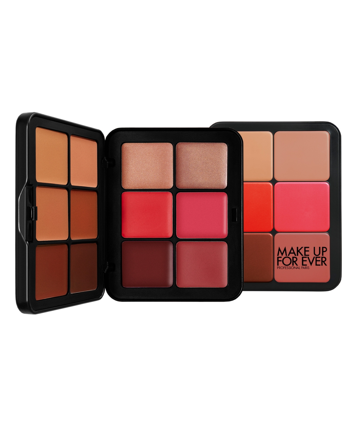 Make Up For Ever Hd Skin Face Essentials Longwear Full Face Cream Palette In Harmony 2 - Tan To Deep