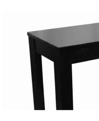 Wooden Chairside Table with Bottom Shelf and Block Legs Stylish and Functional Accent for Living Room or Bedroom