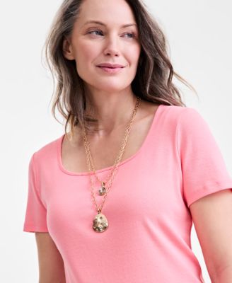 Style - Co Beaded Pendant Multi-Row Necklace Exclusively at Macys 7590₽