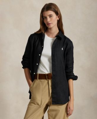 Polo Ralph Lauren - Women's Classic-Fit Linen Shirt