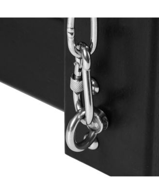 Outdoor Patio HDPE Hanging Front Porch Swing Bench