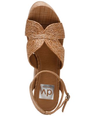 Waylan Raffia Platform Dress Sandals