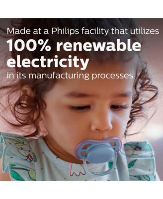 Ultra Air Pacifier 6-18m, blue hush / lush lilac, 8 pack