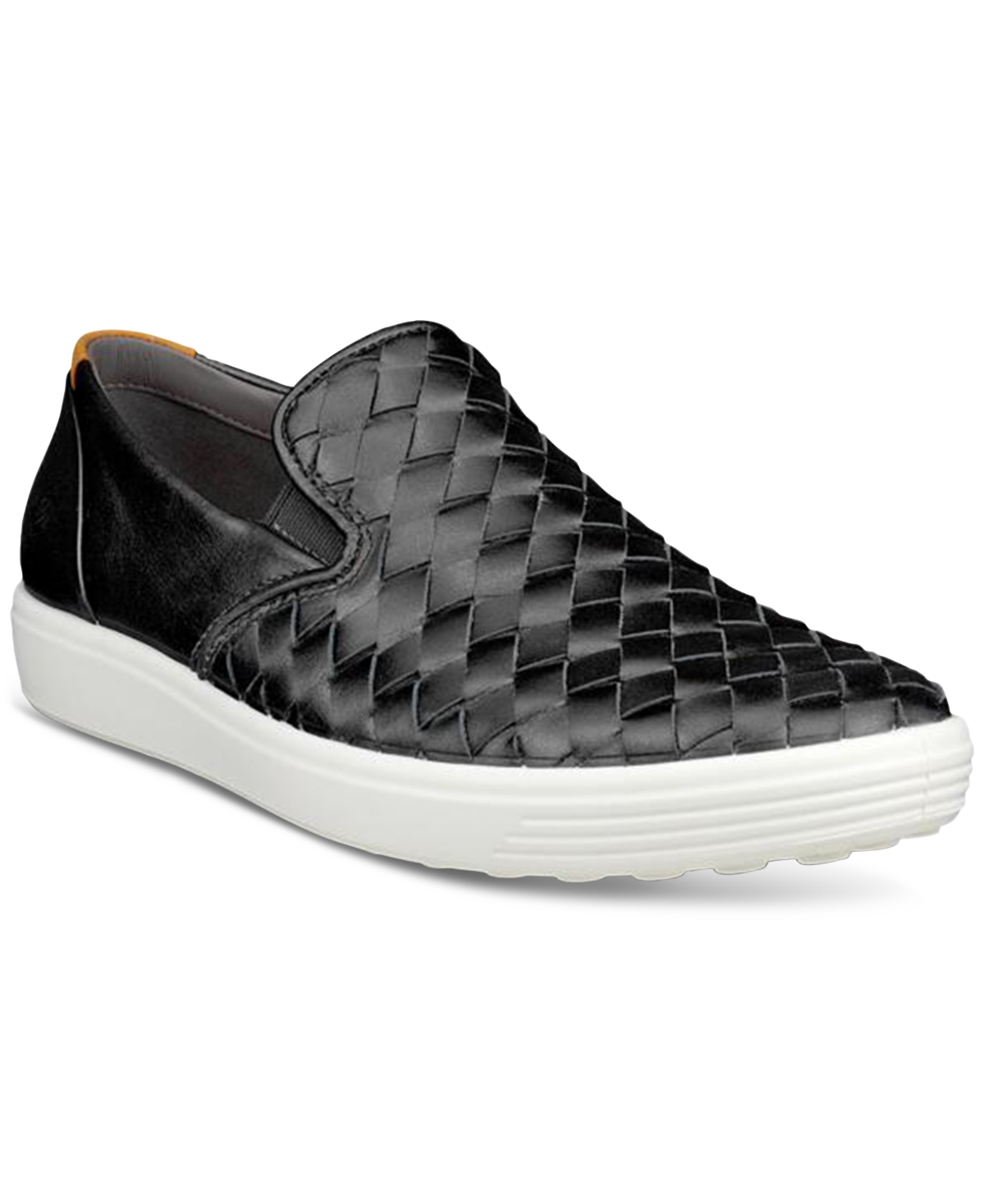 Women's Soft 7 Woven Slip-On Sneakers - Black