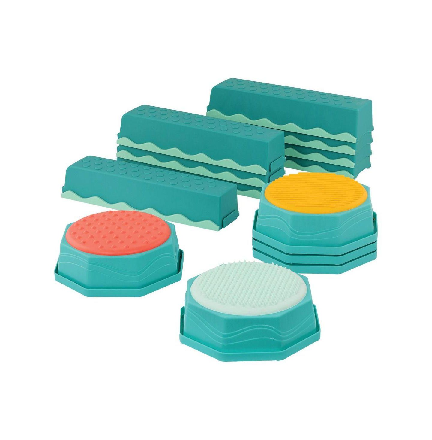 Детские игрушки Battat Balancing Beams and Stepping Stones Sensory 13-Piece Set, Ages 3+ — фото 1