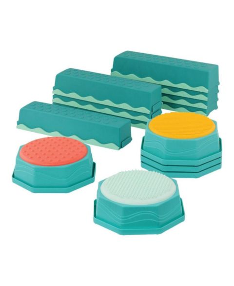 Детские игрушки Battat Balancing Beams and Stepping Stones Sensory 13-Piece Set, Ages 3+