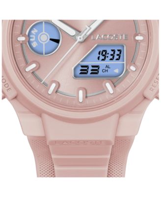 Women's LC33 Pink Silicone Strap Watch, 40mm
