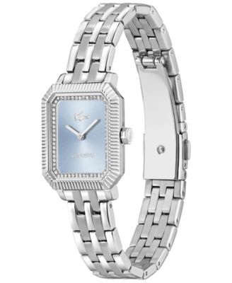 Women's Parisienne Silver Tone Stainless Steel Bracelet Watch, 28.3 x 20.7mm