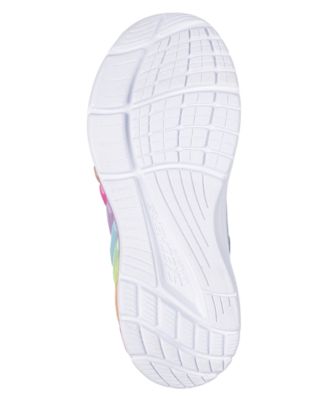 Little Girls' S-Lights: Rainbow Cruisers - Rainbow Reflecting Light-Up Casual Sneakers from Finish Line
