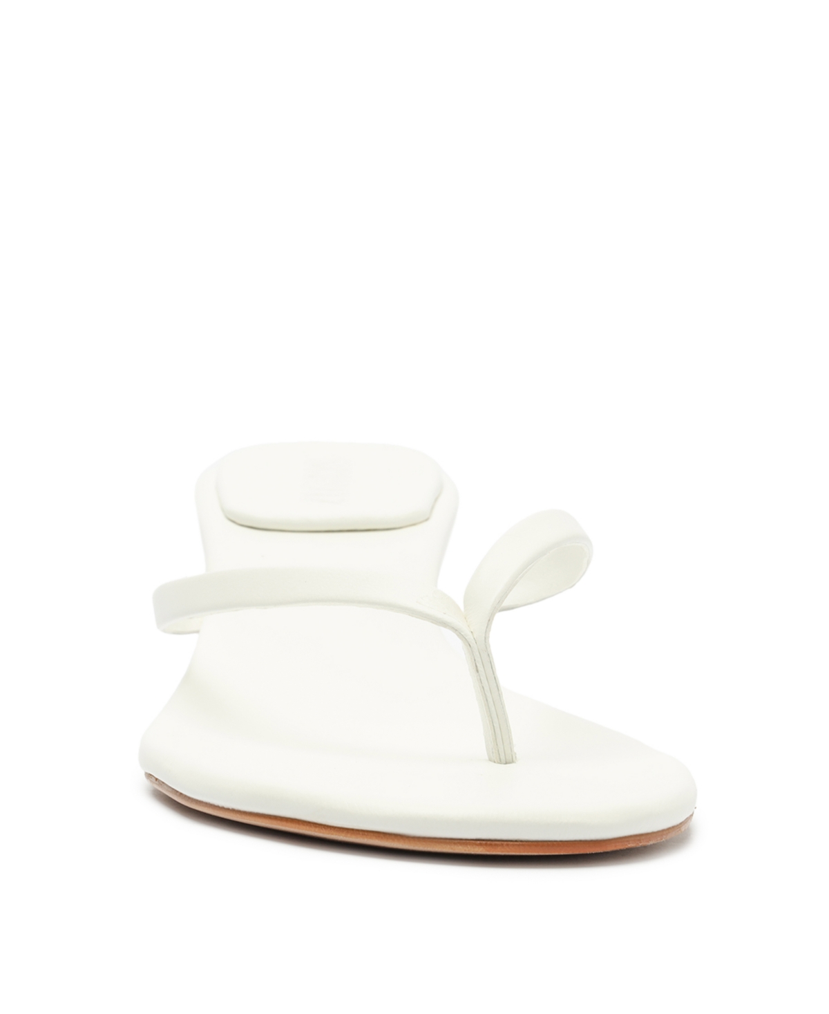 Shop Schutz Women's Carolyn Slip-on Dress Sandals In White