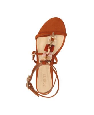 Women's Cassandra Round Toe Flat Sandals