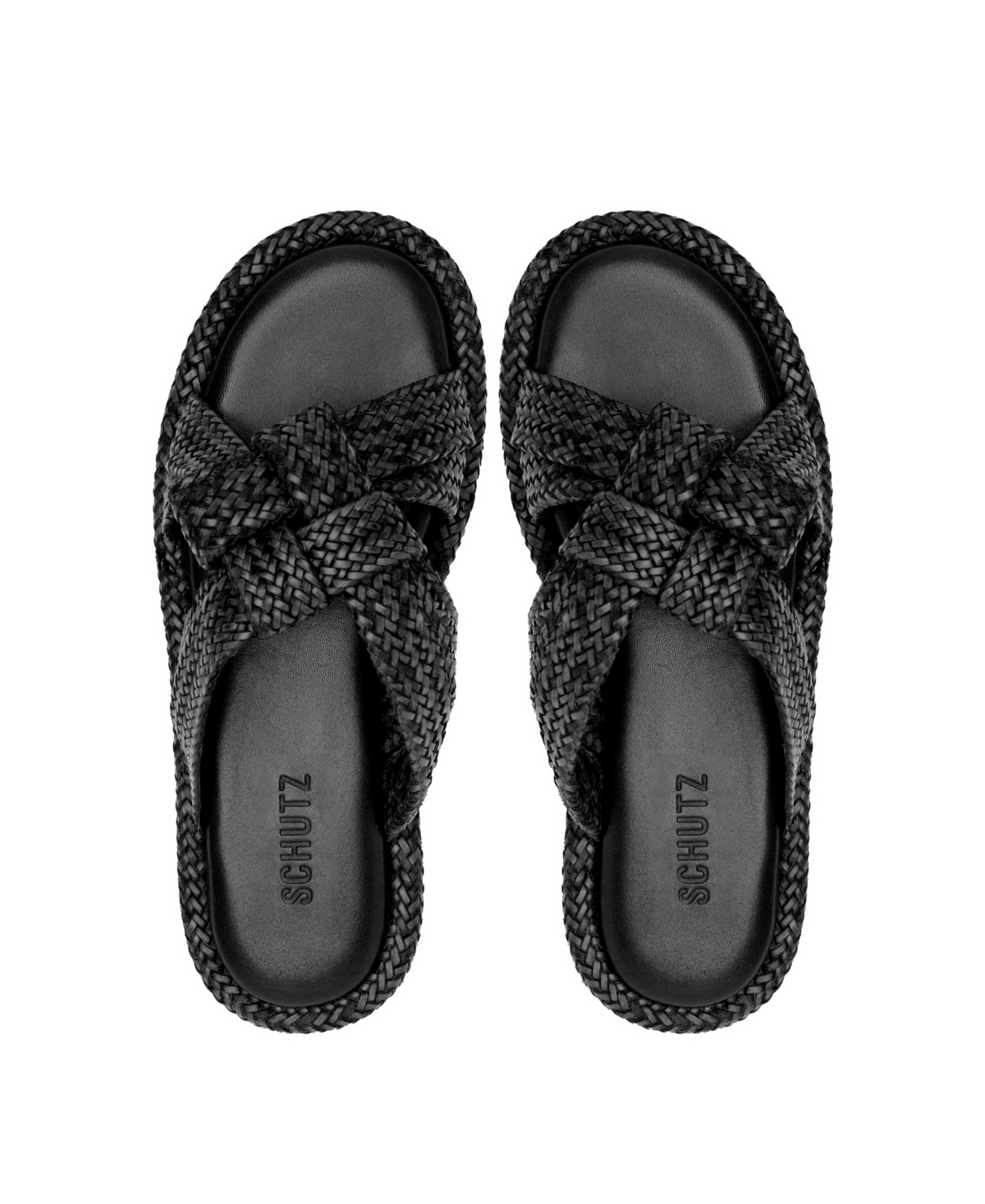 SCHUTZ WOMEN'S KALI FLAT SANDALS 