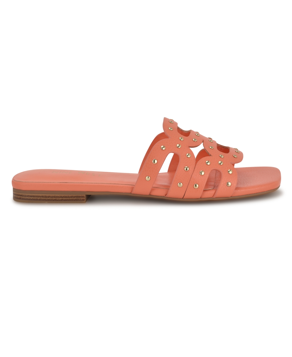 Nine West Mckinna 3 Sandal In Orange