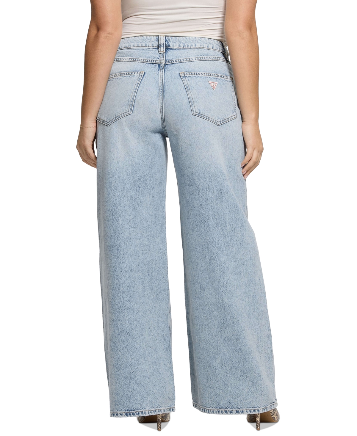 Guess Women's Bellflower Wide-Leg Jeans