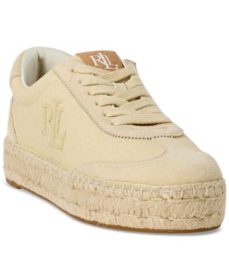 Ralph Lauren ロゴ エスパドリーユ Luize スニーカー Lauren Ralph Lauren Women's Luize Sneakers - Macy's
