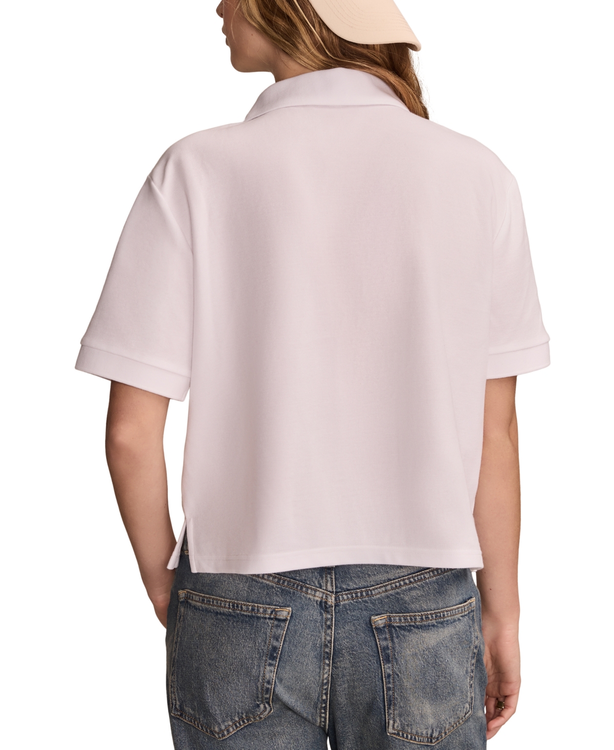 LUCKY BRAND WOMEN'S POLO T-SHIRT 