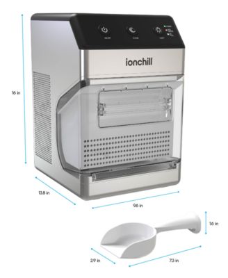ionchill QuickCube Nugget-Shaped Compact Countertop Ice Maker
