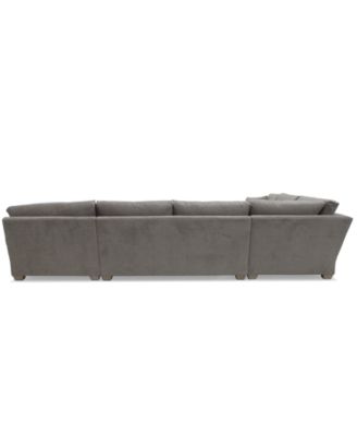 Reiter 4-Pc. Fabric Sectional Sofa, Exclusively at Macy's
