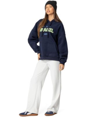 Edikted Womens Brasil Oversized Hoodie 11190₽