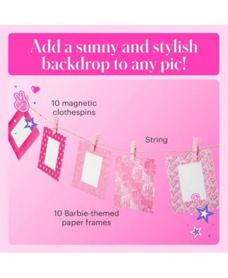 x Barbie Step Slim Instant Photo Printer, Iconic Style Barbie Case, Paper & More - Gift Bundle