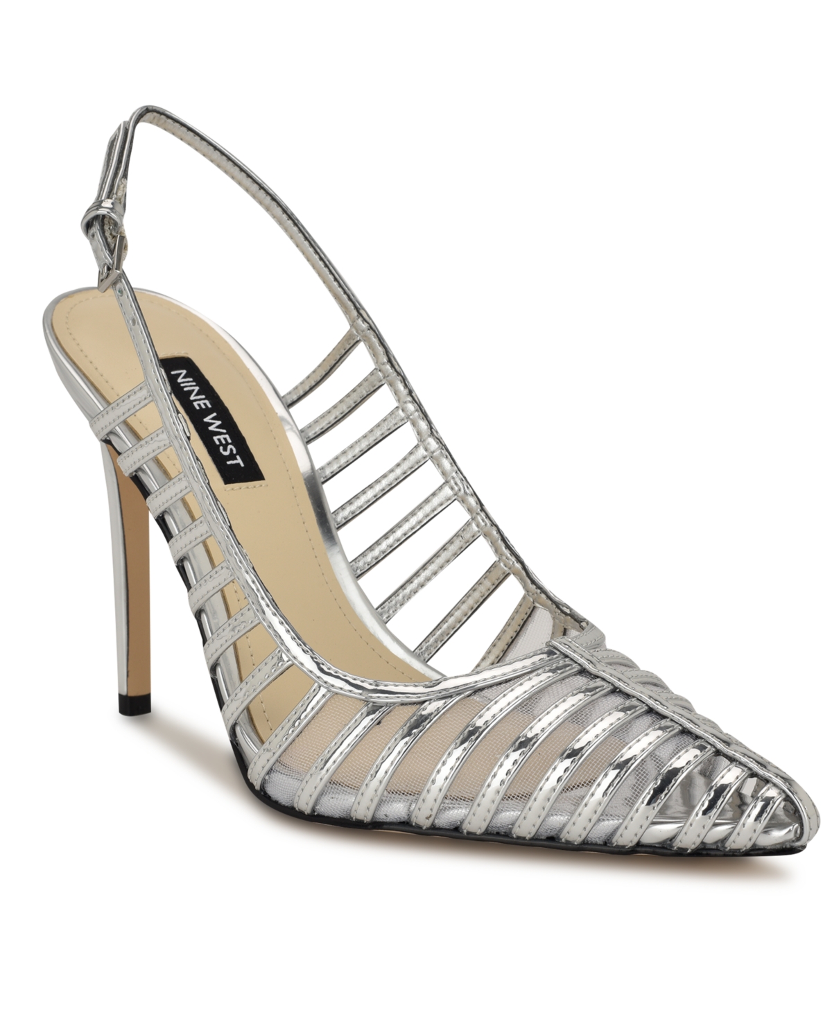 NINE WEST WOMEN'S FILANE STILETTO HEEL POINTY TOE DRESS PUMPS 