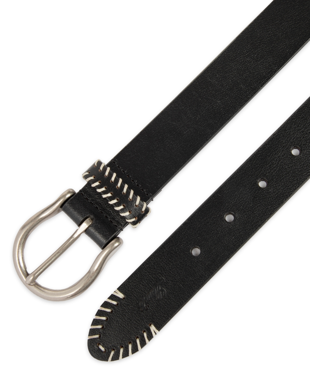LEVI'S WOMEN'S WESTERN GENUINE LEATHER CONTRAST STITCH BELT 