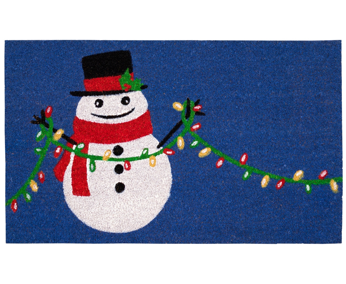 Liora Manne Natura Frosty And Bright 1'6"x2'6" Area Rug In Navy