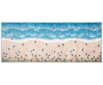 Liora Manne' - Impressions Seaturtle Beach 1'11"x4'11" Runner Area Rug