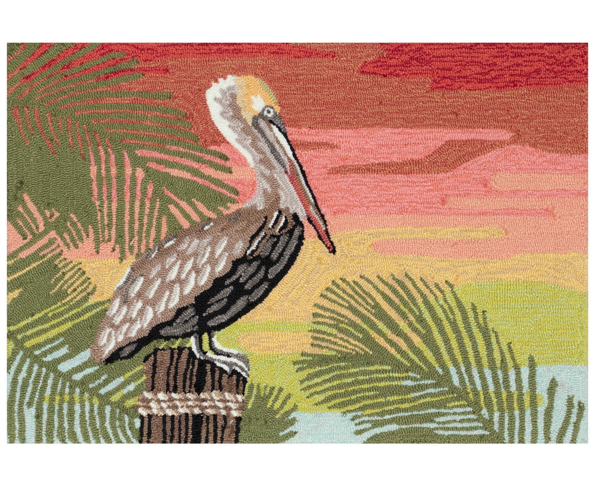 Liora Manne Frontporch Pelican 2'x3' Area Rug In Multi