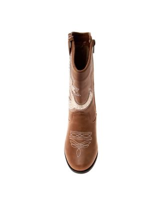 Little Kids Zip-Up Cowgirl Boots