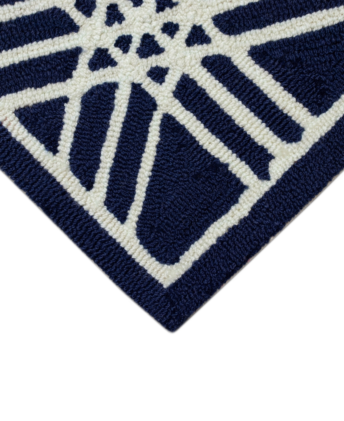 Liora Manne Capri Hex 2'x3' Area Rug In Navy