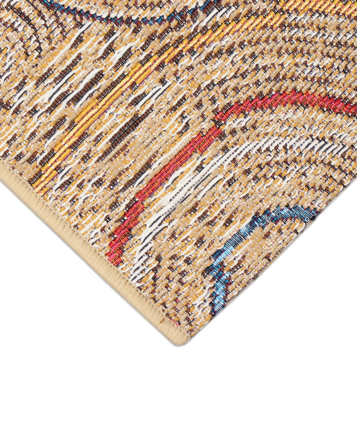 Liora Manne Esencia Basket Circles 2'x2'10" Area Rug In Multi