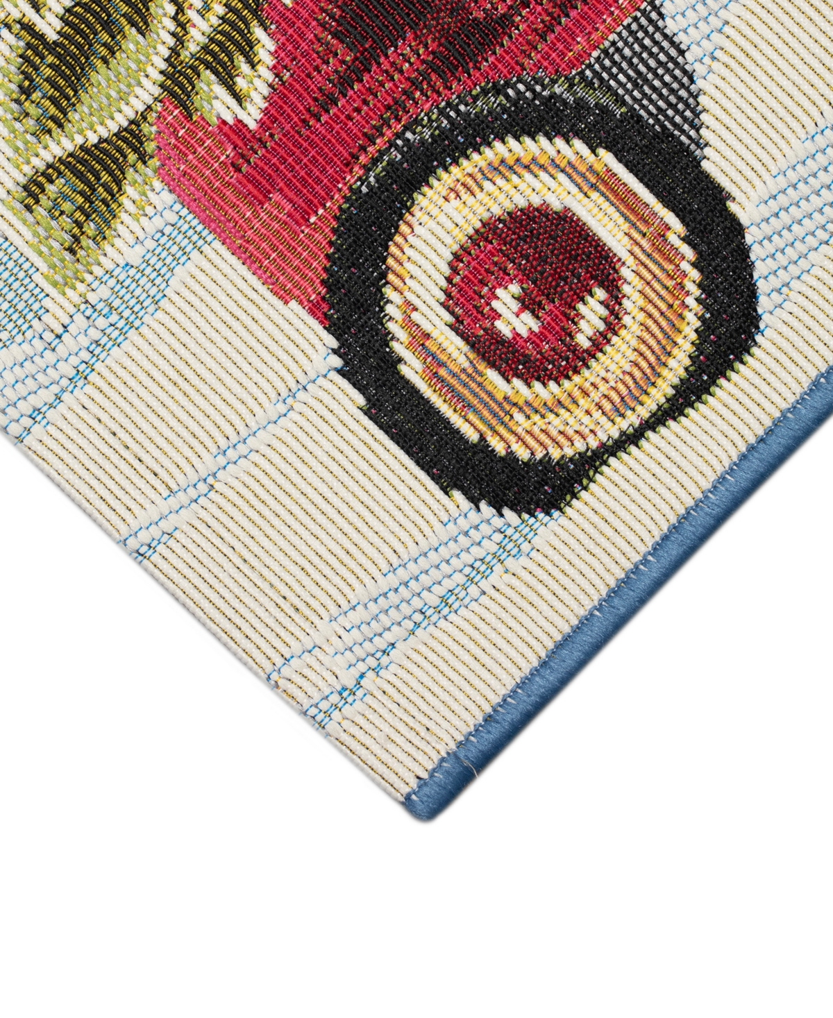 Liora Manne Esencia Wagon Wonderland 2'5"x3'11" Area Rug In Blue