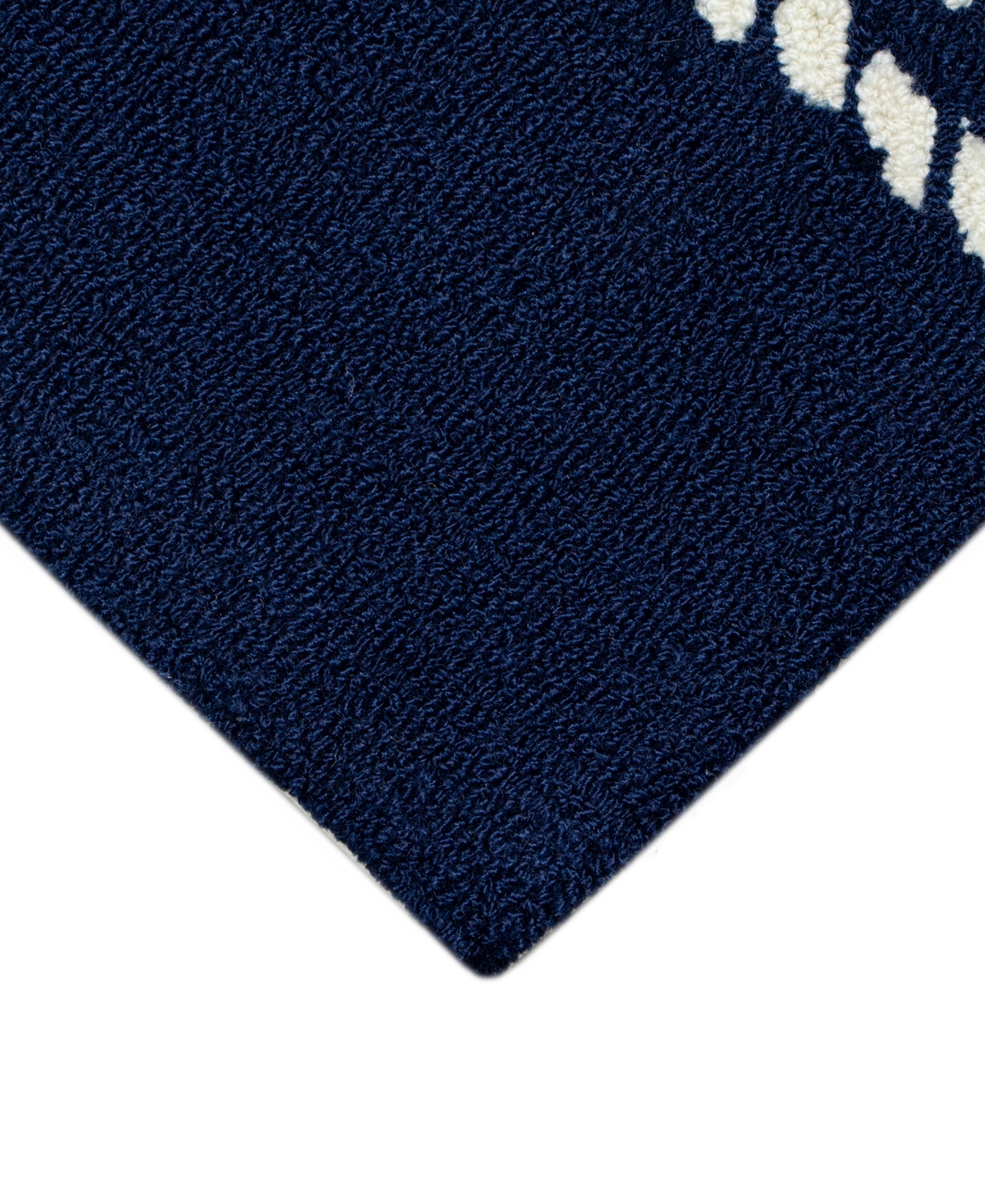 Liora Manne Capri Ropes Area Rug, 1'8 X 2'6 In Navy