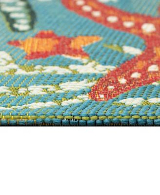 Esencia Starfish Song 1'11"x4'11" Runner Area Rug