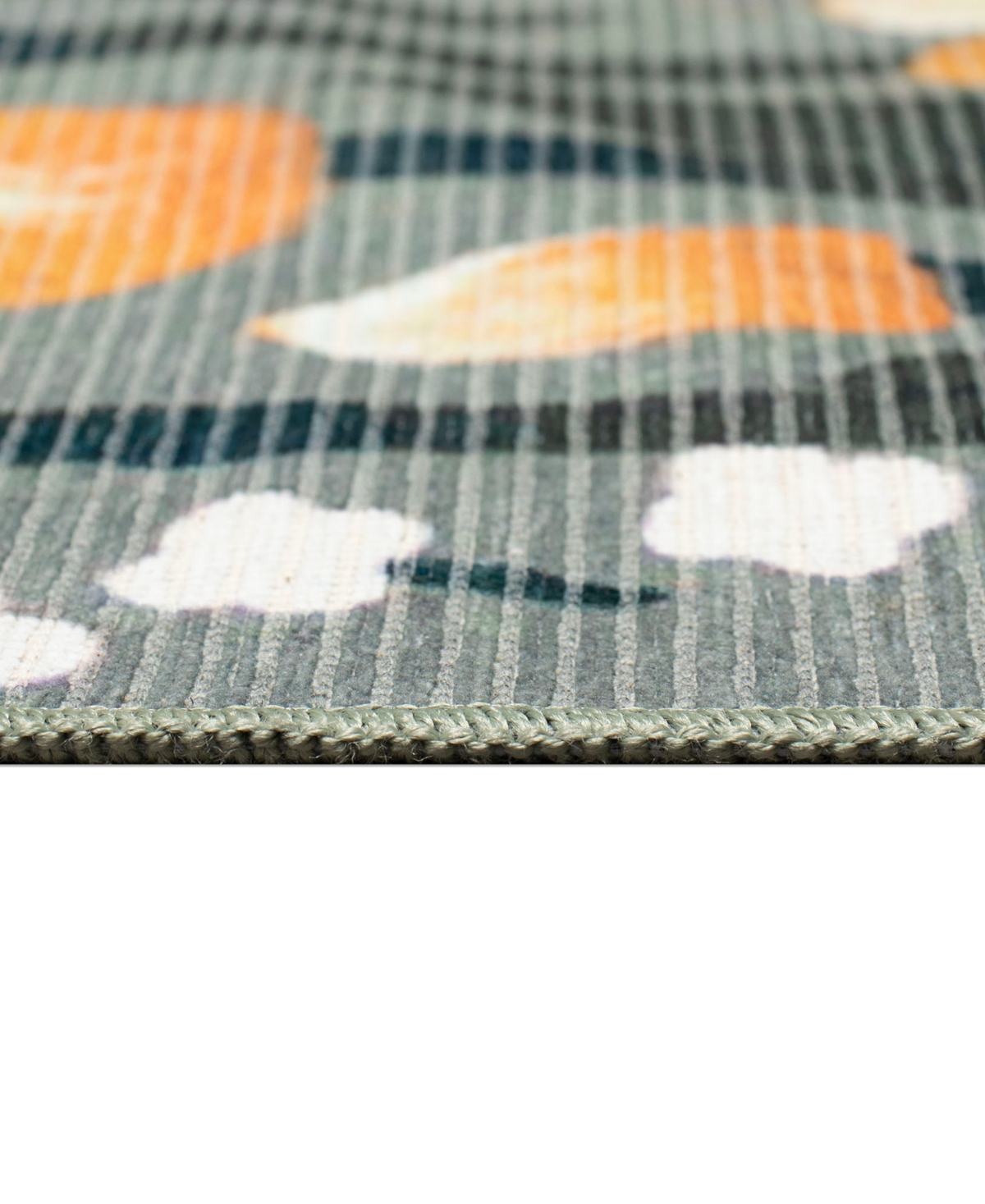 Liora Manne Impressions Le Jardin 1'11"x4'11" Runner Area Rug In Green