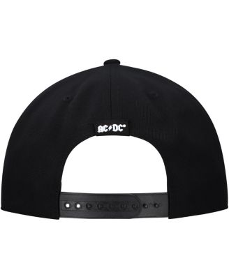 Lids Men's Black AC/DC North American Tour 1979 A-Frame Adjustable Hat