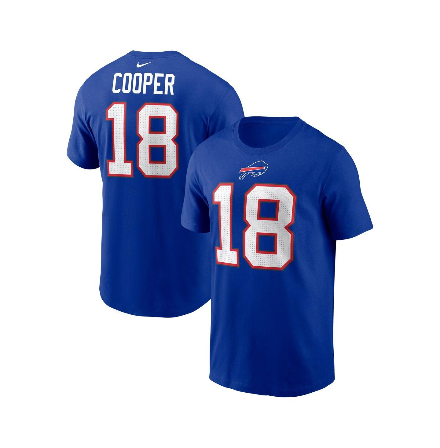 Мужская футболка Nike Amari Cooper Royal Buffalo Bills Name & Number — фото 1
