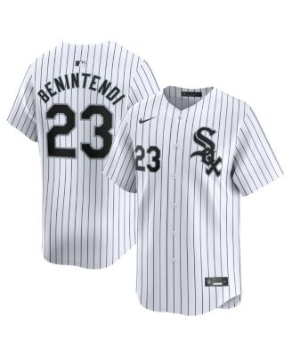 Nike - Men's Andrew Benintendi White Chicago White Sox Road Limited Player Jersey