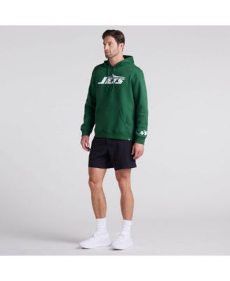 Men's Green New York Jets Legacy Fleece Pullover Hoodie