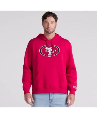 Men's Scarlet San Francisco 49ers Legacy Fleece Pullover Hoodie
