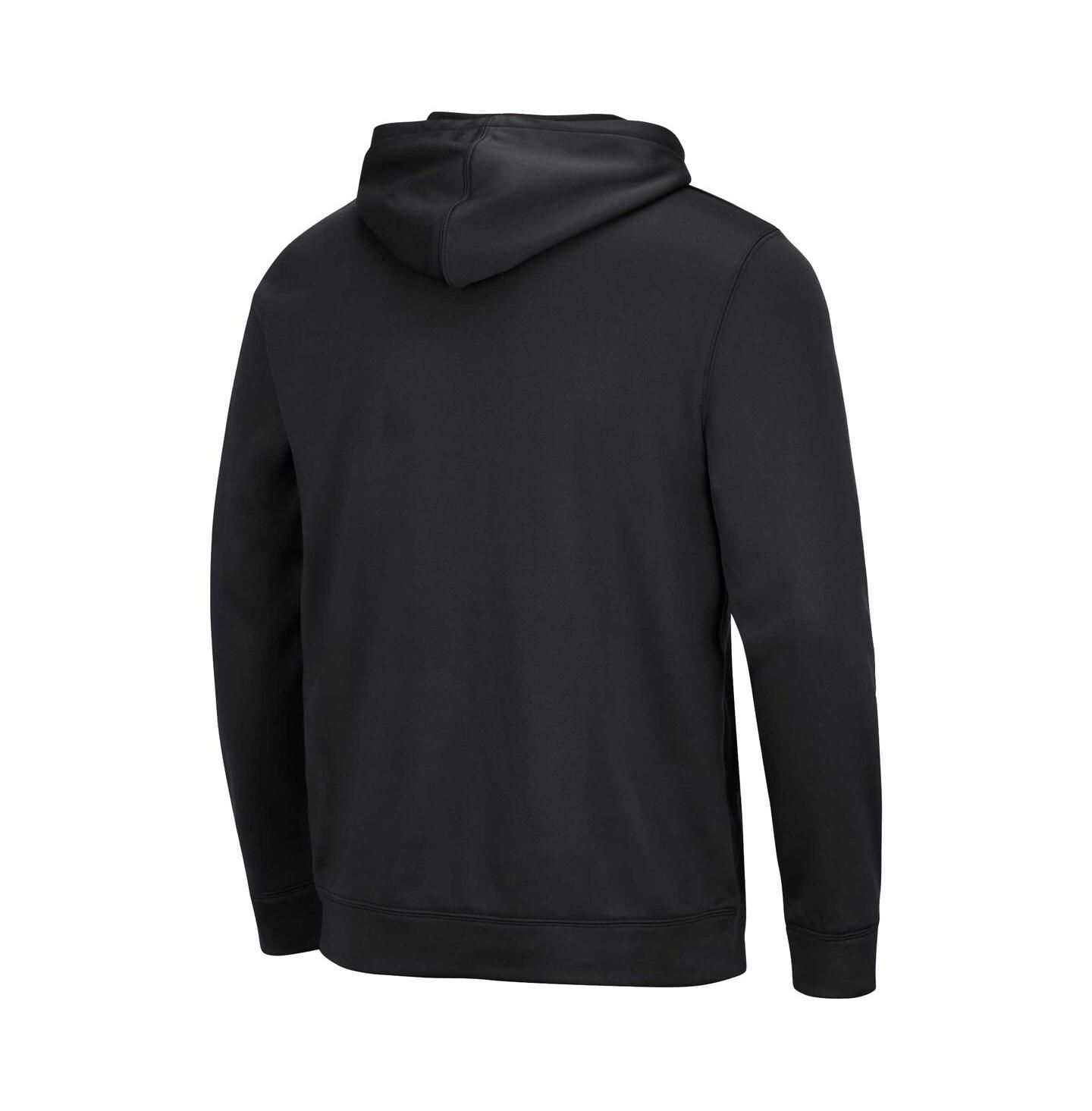Мужское худи Colosseum Black Marshall Thundering Herd Lantern Pullover — фото 3