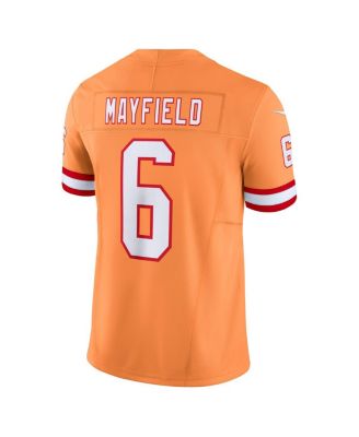 Men's Baker Mayfield Orange Tampa Bay Buccaneers 2nd Alternate Vapor F.U.S.E. Limited Jersey