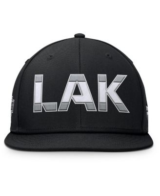 Men's Black Los Angeles Kings Authentic Pro Rink Snapback Hat